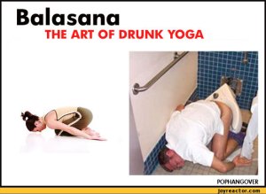 If this was you the night before, probably best you skip Bikram Yoga
