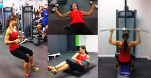 strength and conditioning training collage
